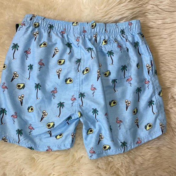 NWT BURNSIDE Men XL Quick-drying Stretch UV Protection Swim Volleyball Trunks - Picture 4 of 6